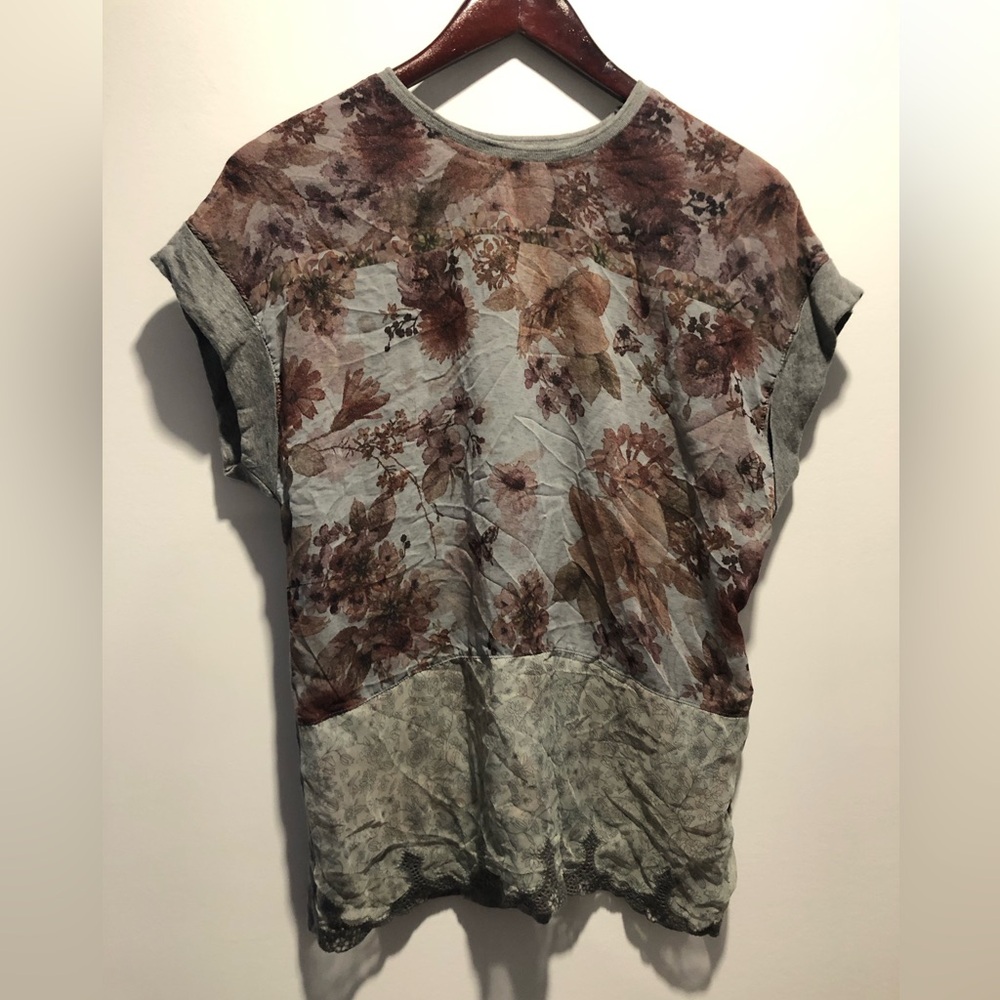 Floral Print Women's Top